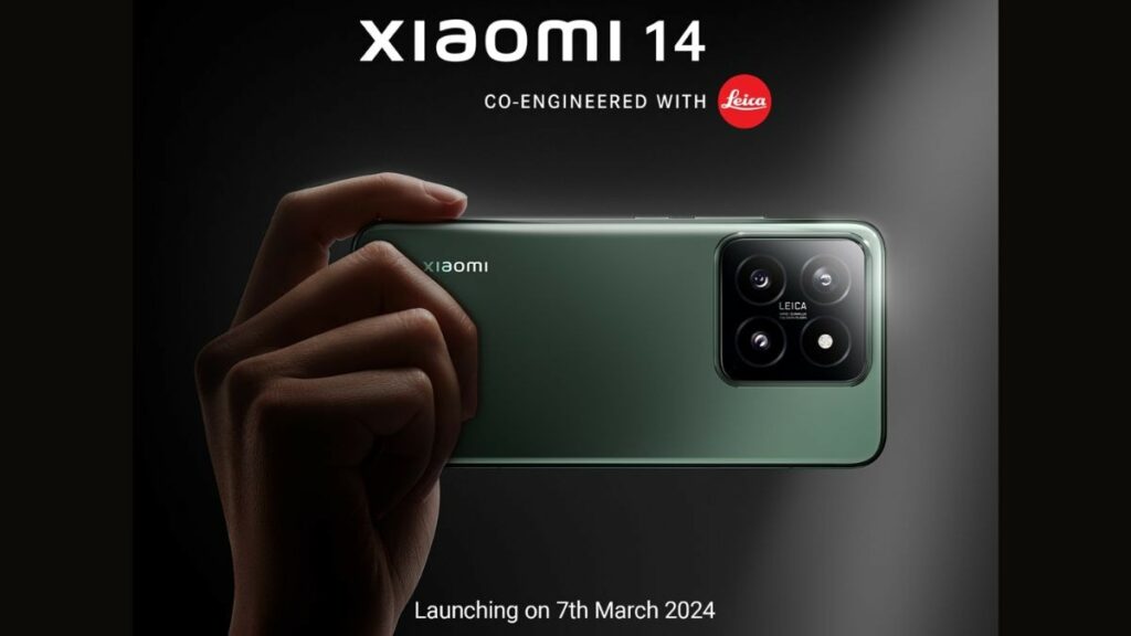 Xiaomi 14 With Triple Rear Cameras Confirmed to Launch in India on March 7