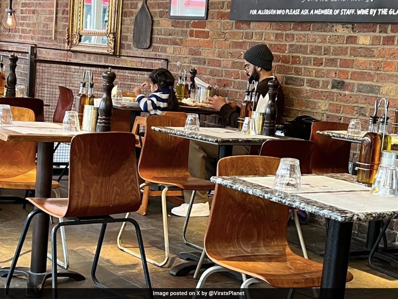 Virat Kohlis Photo With Daughter Vamika At A London Restaurant Goes Viral