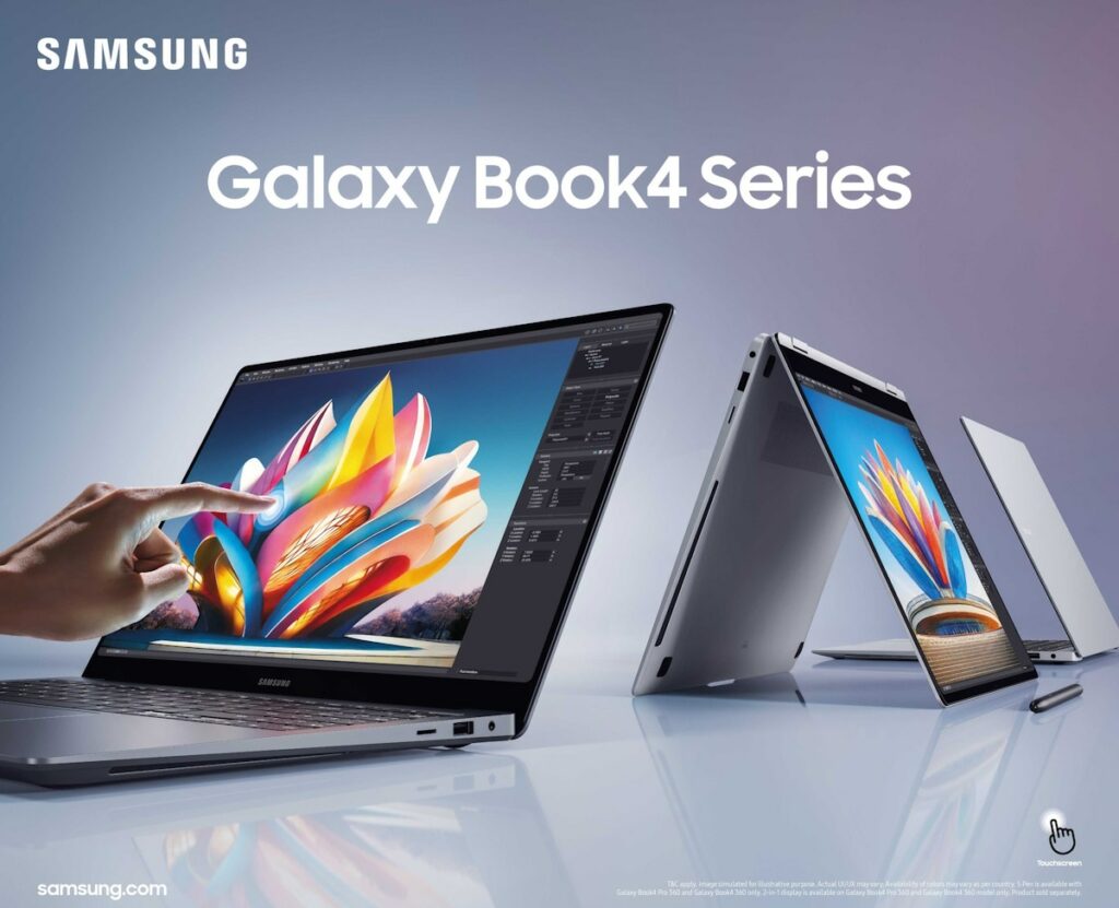 Samsung Galaxy Book4 Series Offer Ultimate Performance for Both Creators and Professionals