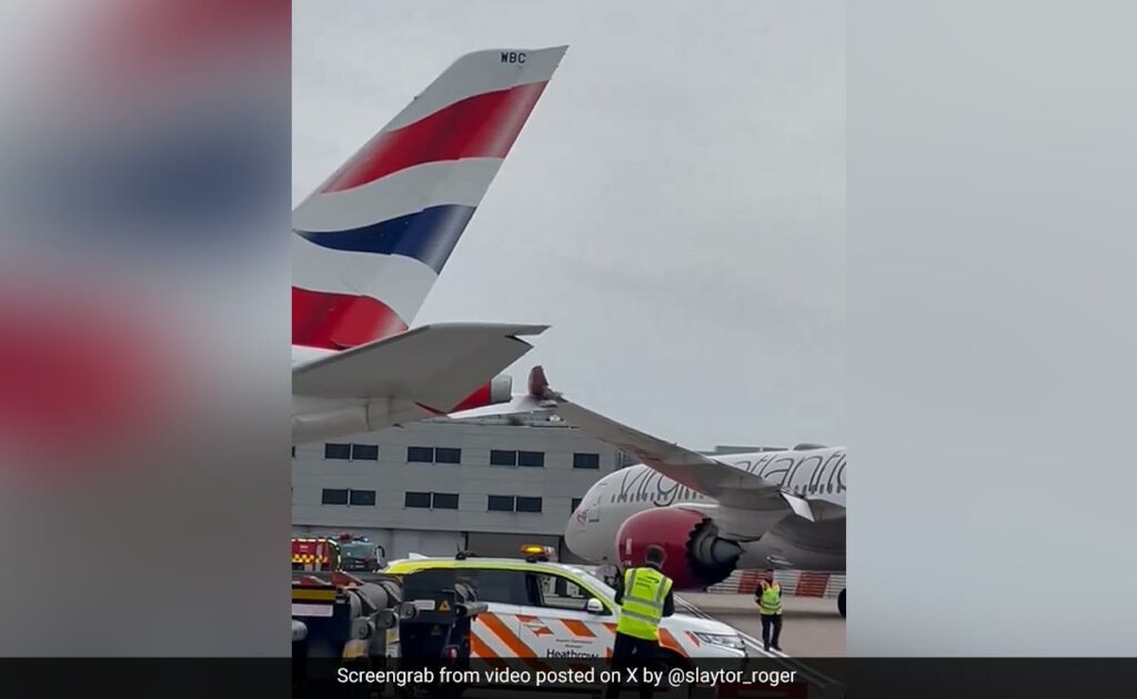 2 Planes Graze Each Other At UK