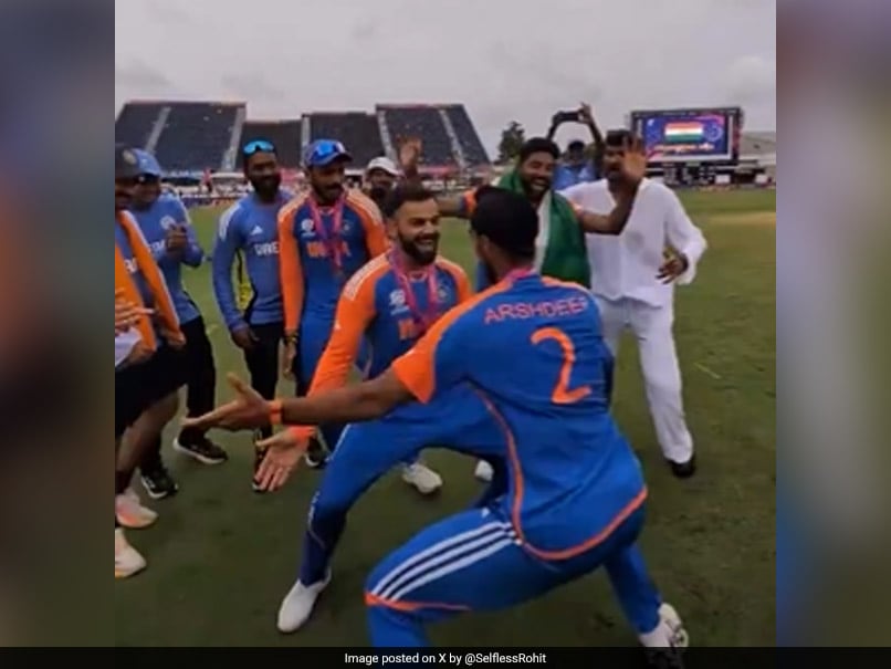 Watch: Virat Kohli, Arshdeep Singhs Powerful Victory Dance On