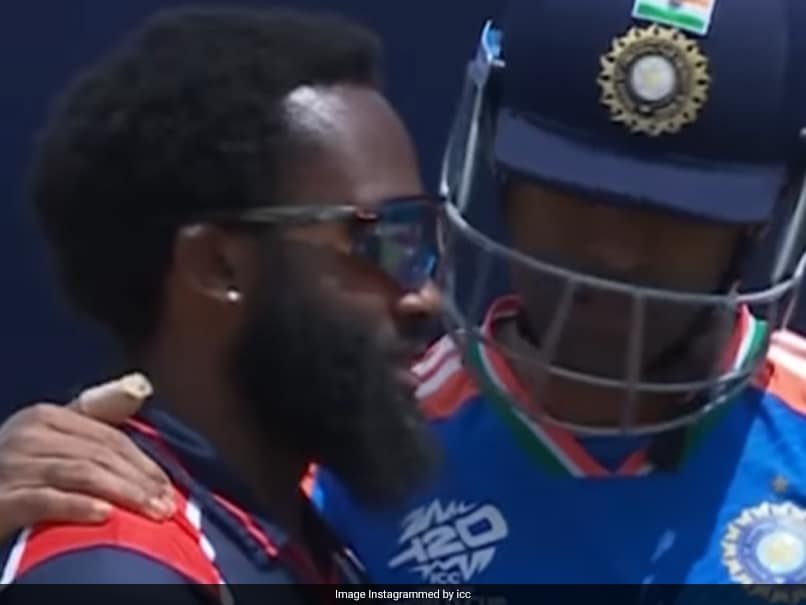 Watch: Suryakumar Yadav Consoles USA Star After Indias Win, Video Goes Viral