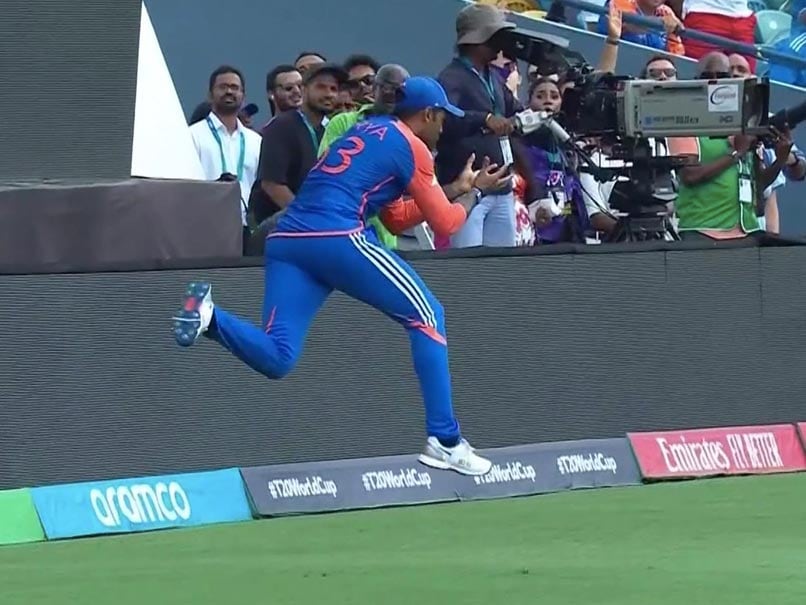 Watch: Suryakumar Yadavs Stunning Catch That Clinched T20 World Cup 2024 Title For India