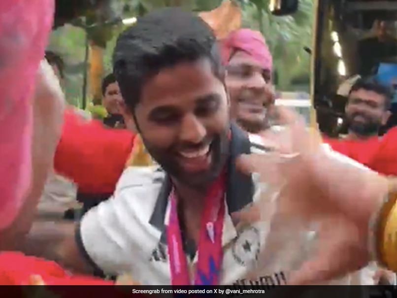 Watch: Suryakumar Yadav Shows Off Dancing Skills As T20 World Cup Winners Reach Delhi