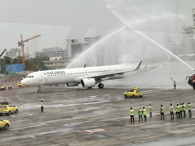 Watch: Flight Carrying T20 World Cup-Winning Team India Receives Water Salute