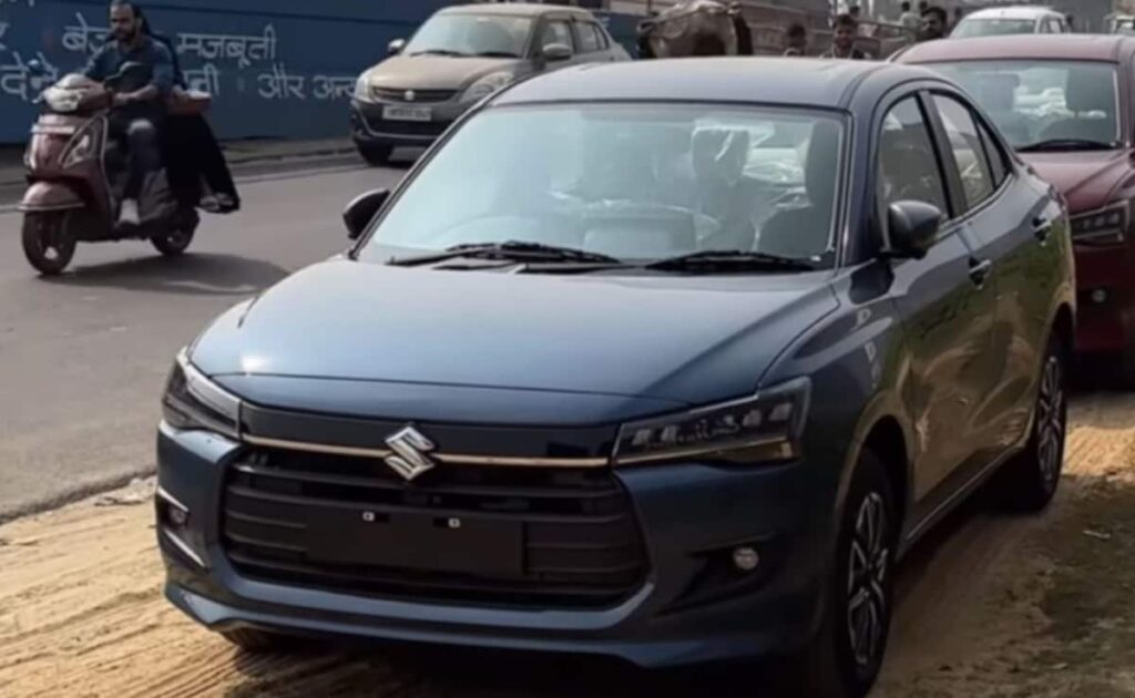 2025 Maruti Dzire Spotted Undisguised Ahead Of Nov 11 Launch