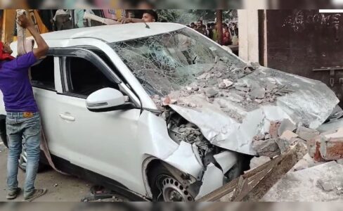 Boy Killed, Girl Critical As Speeding Car Crashes Into UP School