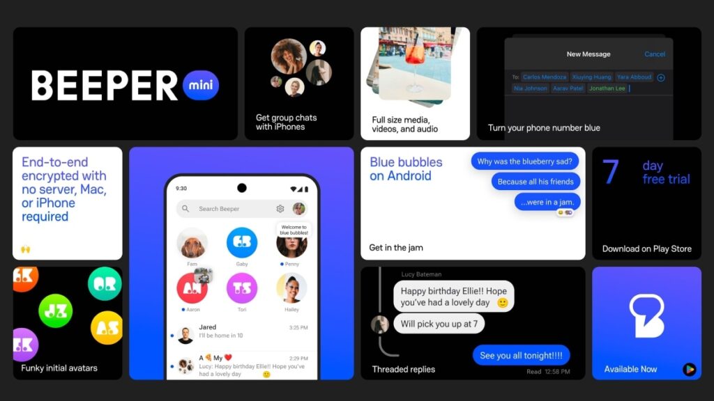 Beeper Mini Now Requires Users to Access a Mac to Send Blue Bubble iMessage Texts From Android