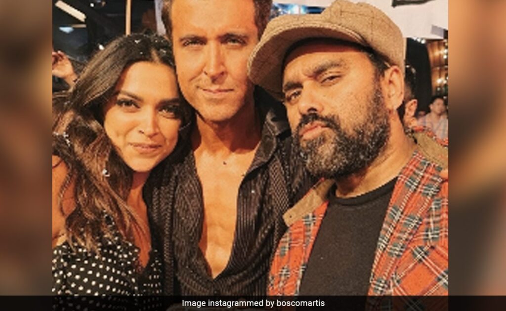 Hrithik Roshan, Deepika Padukone, Bosco Martis In Fighter BTS Video