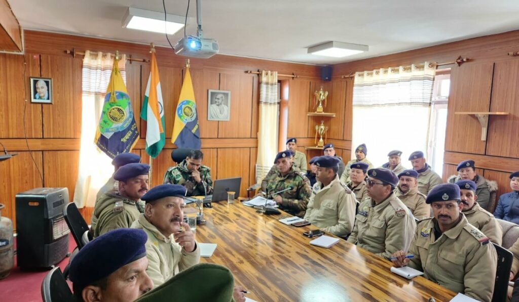 केलांग में पुलिस लाइन