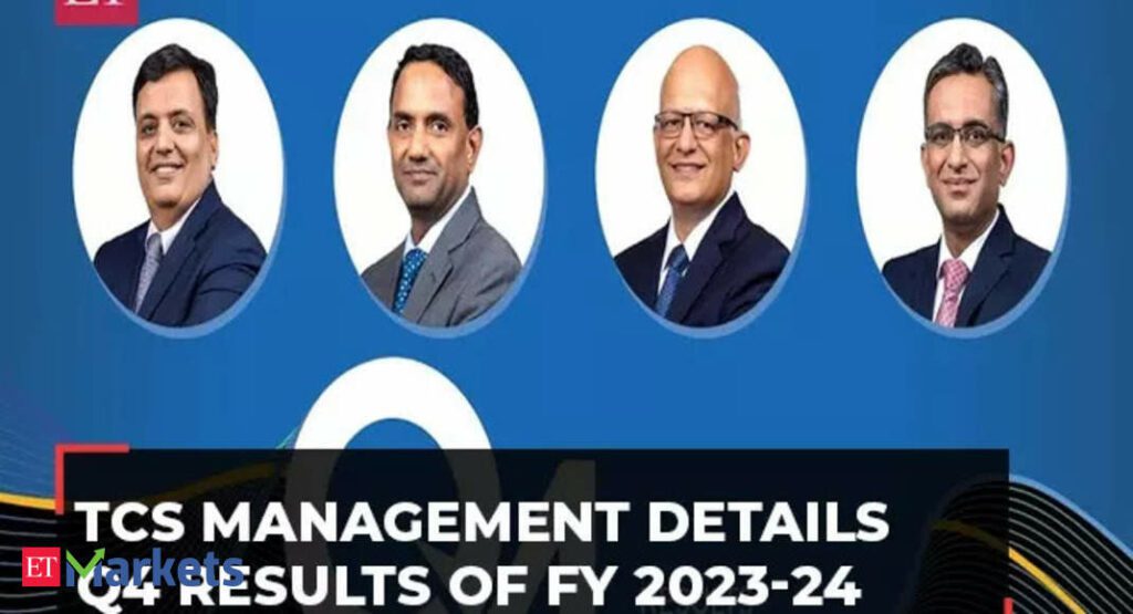 लाइव |  TCS Q4 परिणाम: प्रबंधन ने वित्तीय वर्ष 2023-24 की चौथी तिमाही के वित्तीय परिणाम अपनाए