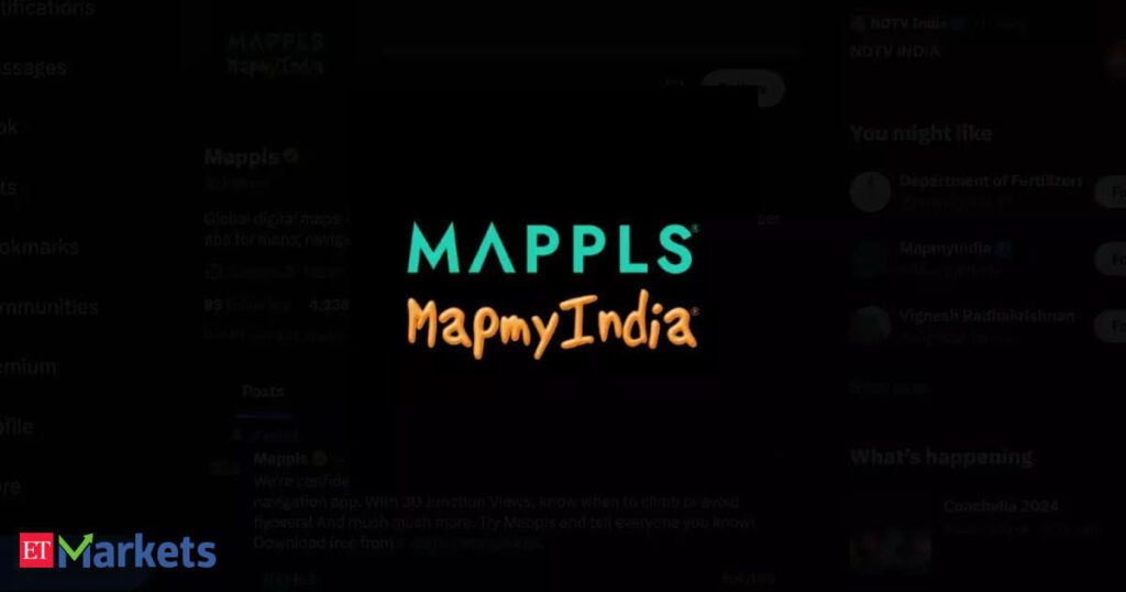 MapMyIndia के शेयर 2 दिनों में 37% बढ़ गए।  इसीलिए गोल्डमैन इस स्टॉक की अनुशंसा करता है