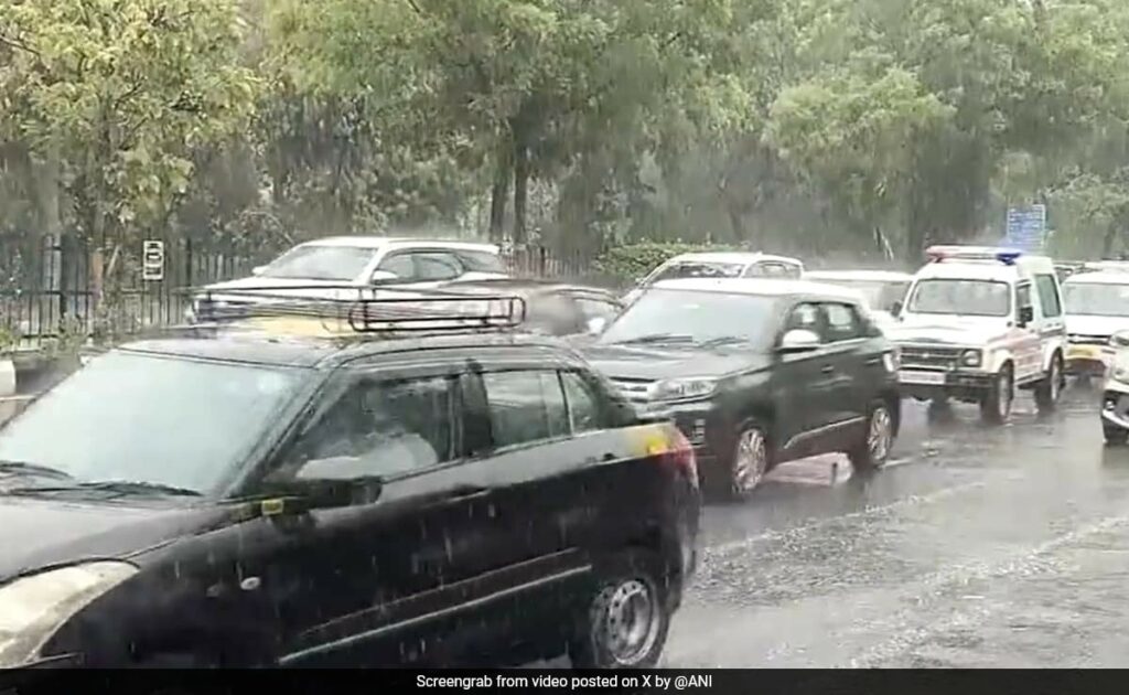 Rain In Parts Of Delhi, Gurugram Brings Some Relief From Record Heat