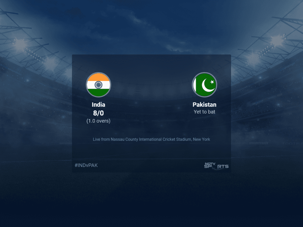 भारत बनाम पाकिस्तान मैच 19 टी20 लाइव स्कोर 1 5 अपडेट |  क्रिकेट खबर