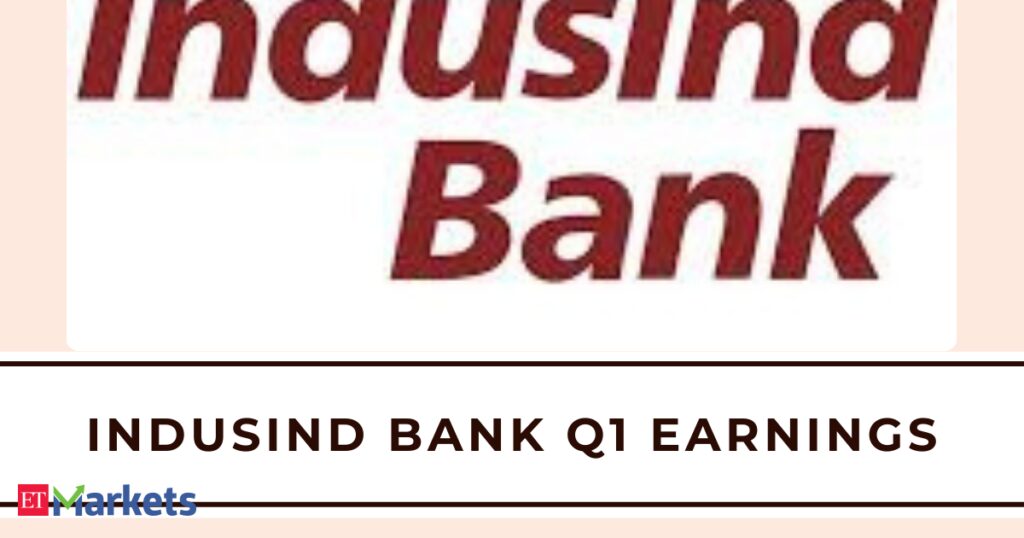 इंडसइंड बैंक Q1 परिणाम: विपक्ष PAT सालाना 2% बढ़कर 2,171 करोड़ रुपये हो गया, NII 11% उछला