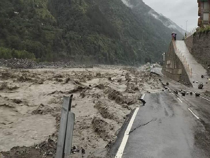 हिमाचल में लगातार दूसरी भयानक आपदा: समच में जलस्तर 50 मीटर बढ़ा;  20 साल पहले भी आई थी ऐसी बाढ़ – शिमला न्यूज़