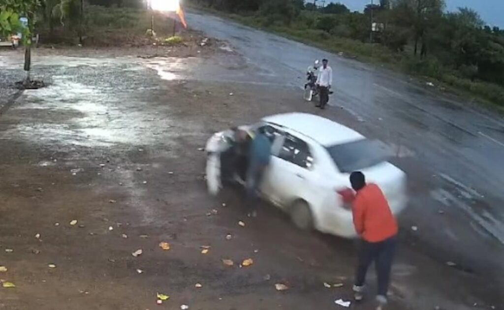 Video: Waiter Asked For Money, Dragged By Car For 1 km