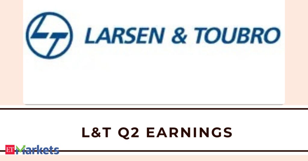 एलएंडटी Q2 परिणाम: विपक्ष PAT सालाना 5% बढ़कर 3,395 करोड़ रुपये, राजस्व 21% बढ़ा