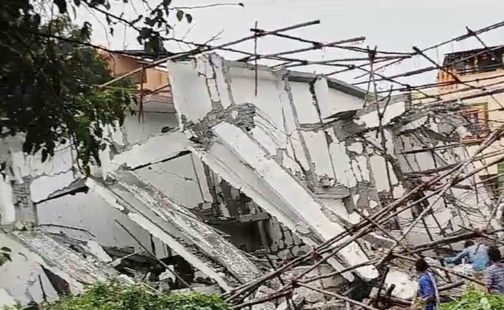 1 Killed, 5 Still Trapped In Bengaluru Building Collapse