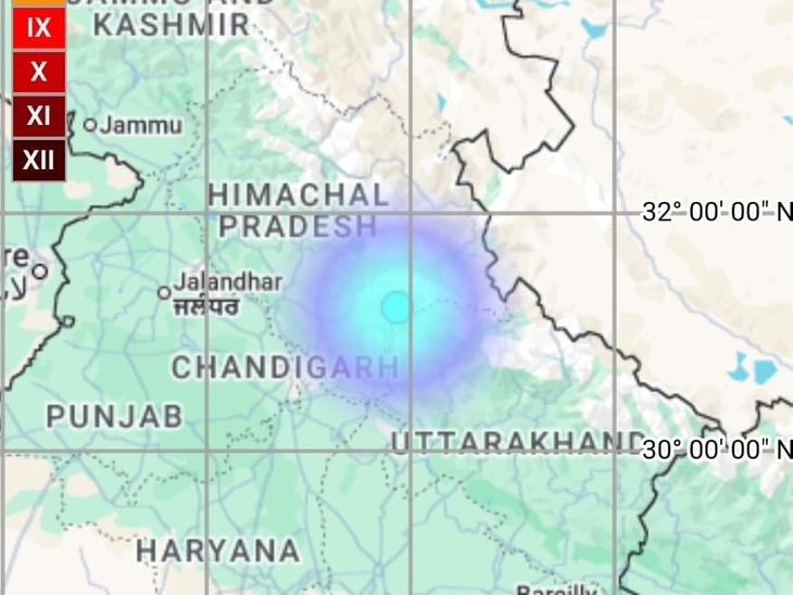 हिमाचल भूकंप: शिमला जिले के रोहड़ू का चिड़गांव रहा भूकंप का केंद्र, रिक्टर पैमाने पर 3.0 दर्ज की गई तीव्रता - शिमला समाचार